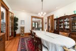 Savor Meals and Share Memories Around The Purple House`s Dinner Table
